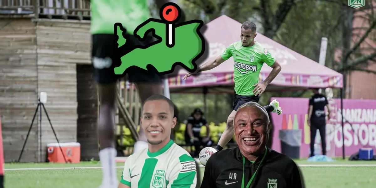 Robert Mejía es el nuevo refuerzo de Atlético Nacional y en pocos minutos ha mostrado su talento 