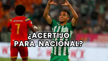 Robert Mejia, mediocentro de Atlético Nacional Foto: El Colombiano