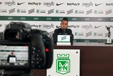 Sebastián Gómez regresó a los entrenamientos e ilusionó a los hinchas de Atlético Nacional. 