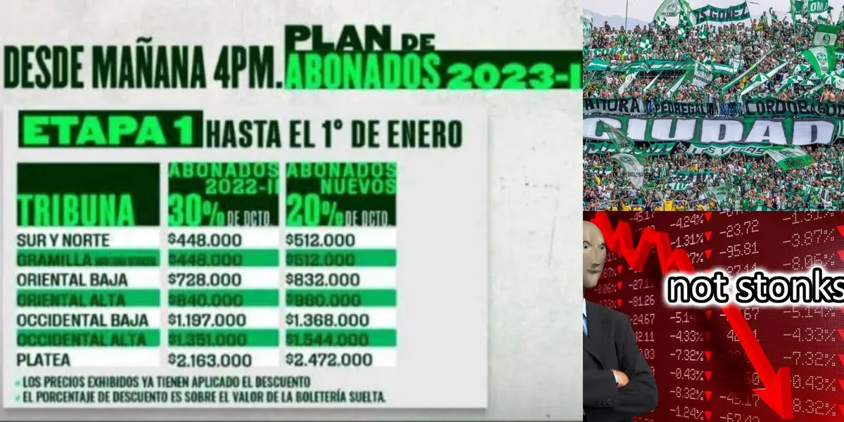 Todo apunta a que los abonos del verdolaga seguirán sin venderse