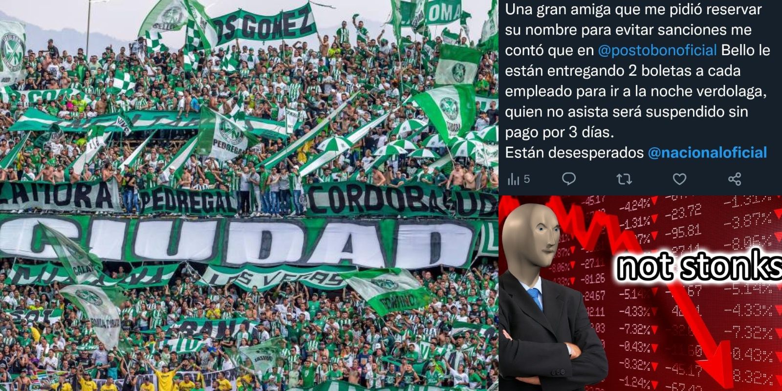 Todos deben conocer la estrategia tan sucia que están usando los dueños del club, para llenar el estadio