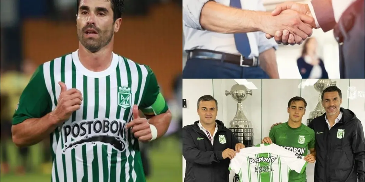 Tomás Ángel surgió de las inferiores Atlético Nacional en el 2021 y sigue esperando una oportunidad en el verde 